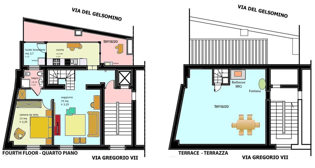 Vatican Penthouse Near S.Peter'S Square Рим Екстер'єр фото